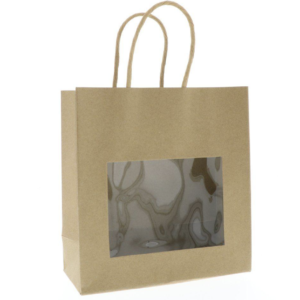 sac en kraft solide avec fenêtre transparente, vous pourrez réaliser de magnifiques coffrets à offrir. Effet WAW assuré !