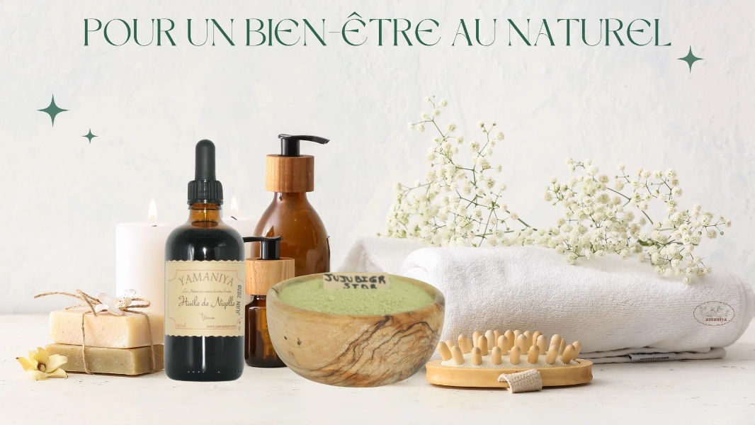 des produits 100% naturels et de qualité, pour vous accompagner dans votre quête de bien-être au naturel.